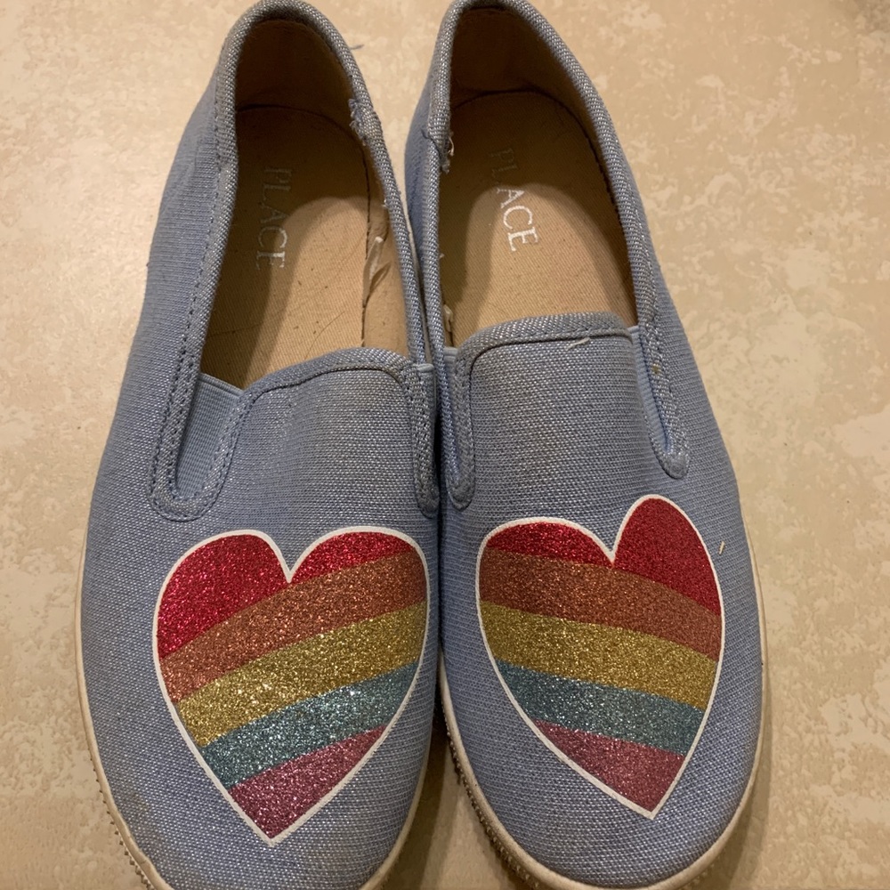 Childrens place girls slip on shoes size 2